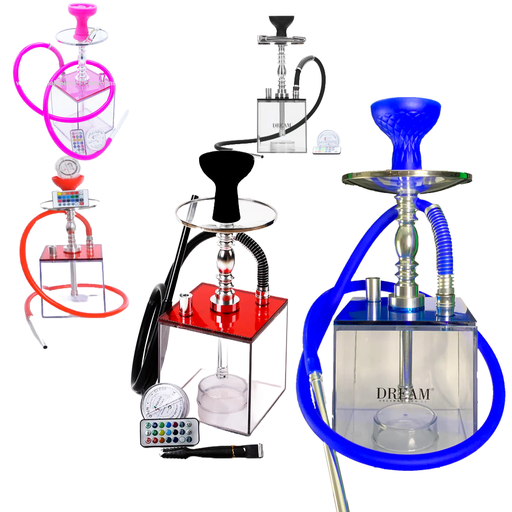[DREAM -16490] DREAM HOOKAH SQUARE ASSORTED COLORS