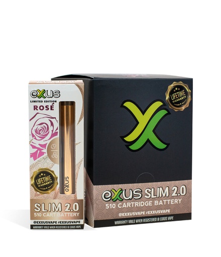 [EXXUS -11587] EXXUS VAPE SLIM VV CARTRIDGE VAPORIZER 12PCS LIMITED EDITION