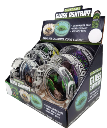 [GID GL-00171] GID GLASS ASHTRAY