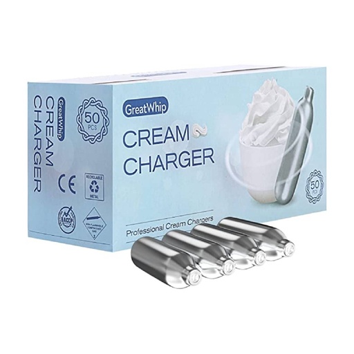 [INTREF0000528] GREATWHIP CREAM CHARGER 50CT