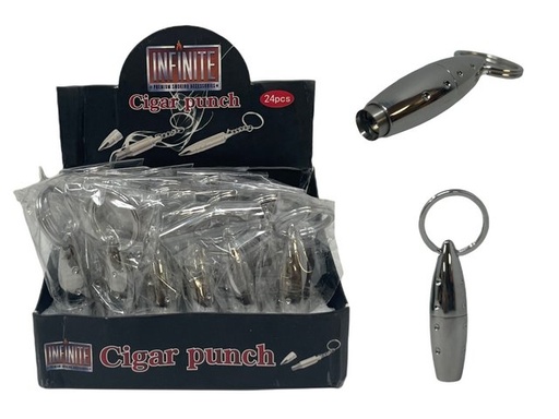 [INTREF0000597] INFINITE STAINLESS STEEL CIGAR PUNCHER
