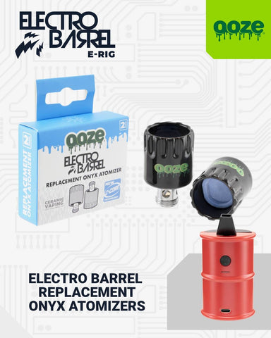 [OOZE E-09753] OOZE ELECTRO BARREL REPLACEMENT ATOMIZER