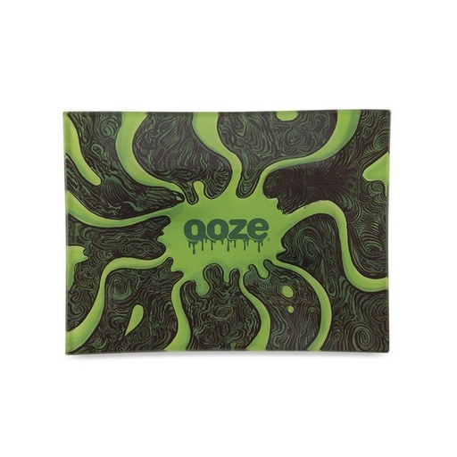 [INTREF0000838] OOZE GLASS ROLLING TRAY DESIGNER SERIES ABYSS