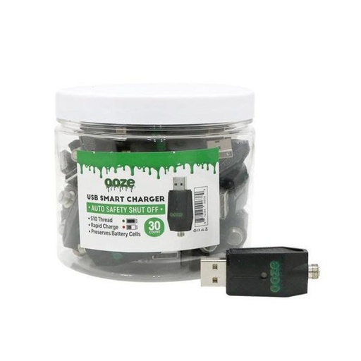 [INTREF0000868] OOZE USB SMART CHARGER AUTO SAFETY SHUT OFF 30 CT