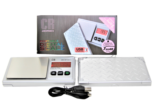 [INTREF0000905] PORTABLE DIGITAL SCALE CR JDS-DP200 S MAX CAPACITY 7.055 OZ