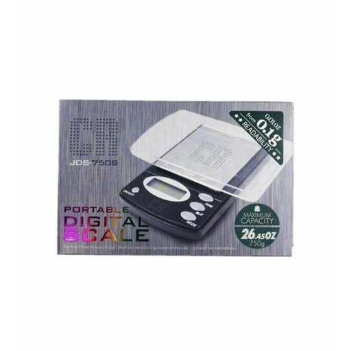 [INTREF0000929] PORTABLE DIGITAL SCALE JDS750S MAX CAPACITY 26.45 OZ