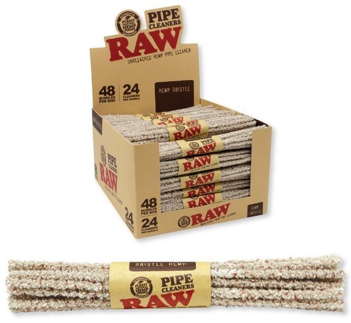 [INTREF0001058] RAW HEMP BRISTLE PIPE CLEANER 48 BUNDLE, 24 PER BUNDLE