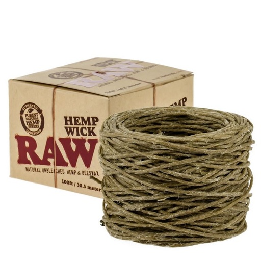 [INTREF0000968] RAW HEMP WICK 100 FT