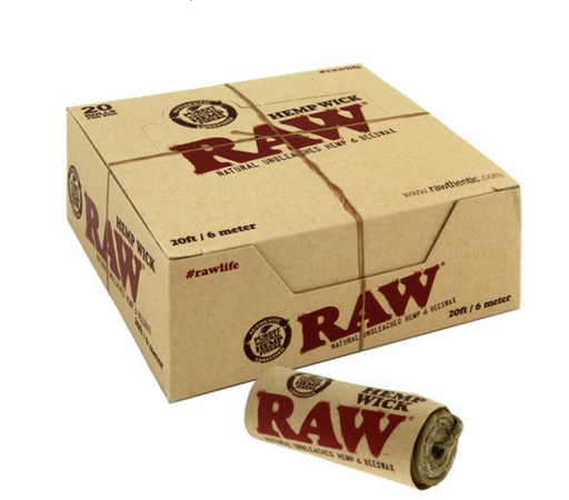 [INTREF0001059] RAW HEMP WICK 20 FT