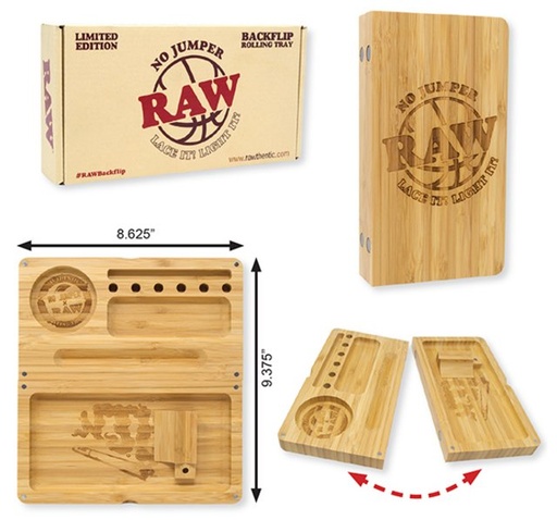 [INTREF0001083] RAW NO JUMPER BACKFLIP ROLLING TRAY LIMITED EDITYION