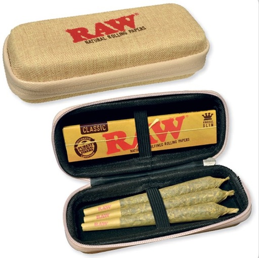 [INTREF0001111] RAW PREROLL-MINI BROWN WALLET