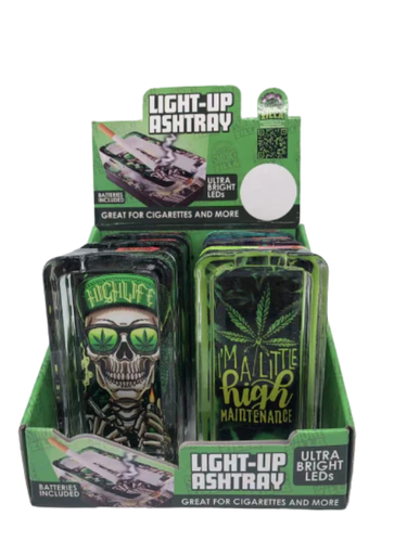 [INTREF0005862] SMOKE ZILLA LIGHT UP ASHTRAY #30028