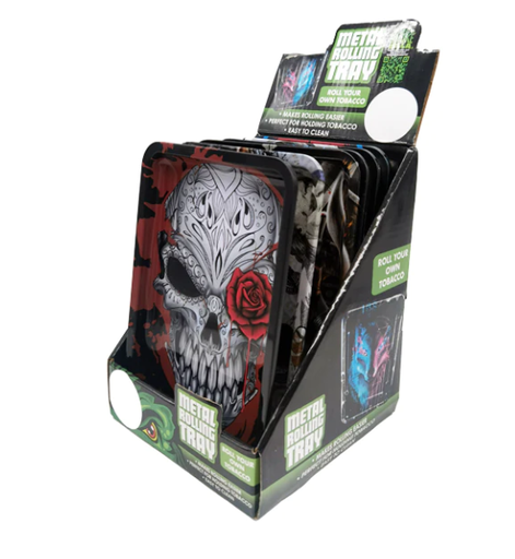 [INTREF0005868] SMOKE ZILLA ROLL TIN TRAY #23228