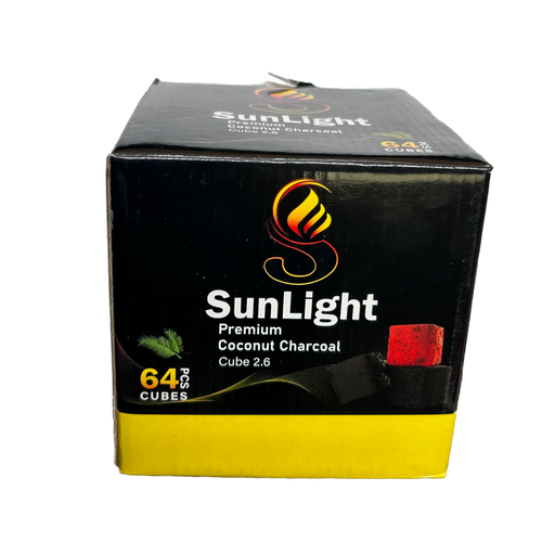 [SUNLIG-16184] SUNLIGHT PREMIUM COCONUT CHARCOAL CUBE 2.6 64 PCS
