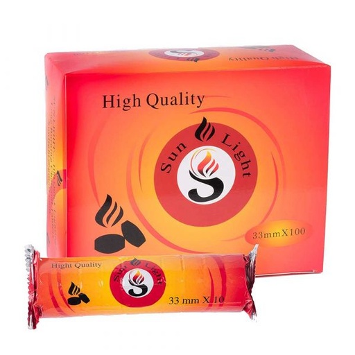 [INTREF0001418] SUNLIGHT QUICKLIGHT CHARCOAL 33MM X 100