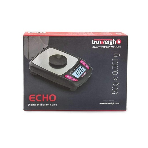 [INTREF0001542] TRUWEIGH ECHO DIGITAL MILLIGRAM SCALE 50G X 0.001 G BLACK