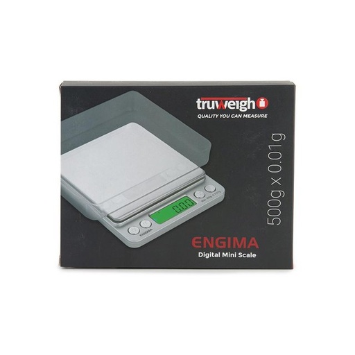 [INTREF0001545] TRUWEIGH ENIGMA DIGITAL MINI SCALE 3000G X 0.1G SILVER