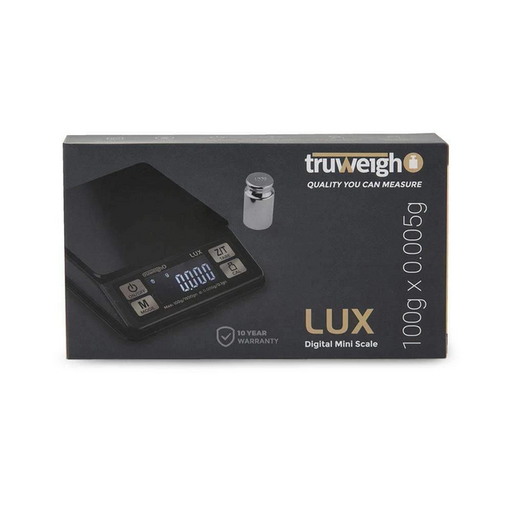 [INTREF0001553] TRUWEIGH LUX DIGITAL MINI SCALE 100 G X 0.005 G BLACK