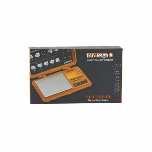 [INTREF0001573] TRUWEIGH TUFF-WEIGH DIGITAL MINI SCALE 1000G X 0.1 G BLACK