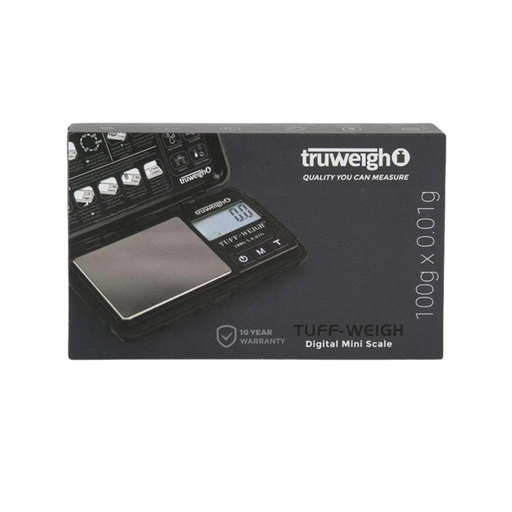 [INTREF0001577] TRUWEIGH TUFF-WEIGH DIGITAL MINI SCALE 100GX0.01 G BLACK