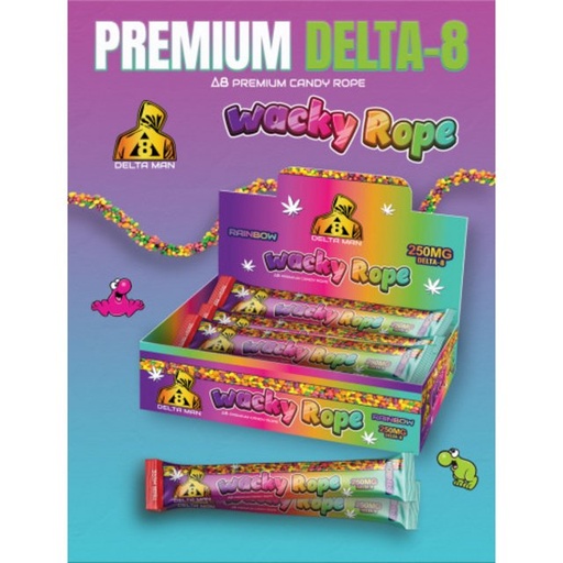 [INTREF0001654] WACKY ROPE DELTA 8 250MG