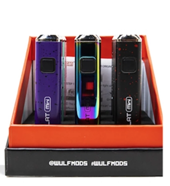 [WULF F-10157] WULF FLAT MINI ADJUSTABLE CARTRIDGE BATTERY DISPLAY OF 9 BY YOCAN