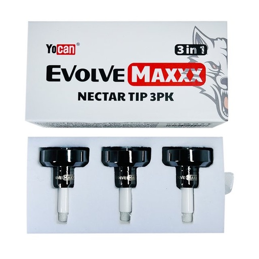 [INTREF0001706] YOCAN EVOLVE MAXXX NECTAR TIP 3PK