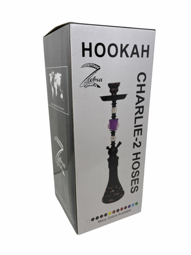 [INTREF0001716] ZEBRA CHARLIE 1 HOSE HOOKAH