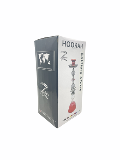 [ZEBRA -16473] ZEBRA CHICAGO TOMMY GUN HOOKAH