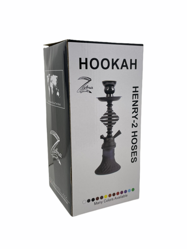 [INTREF0001723] ZEBRA HENRY 1 HOSE HOOKAH