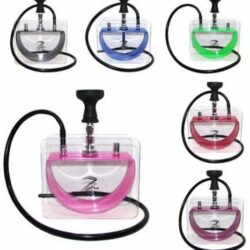 [ZEBRA -16458] ZEBRA PILLOW HOOKAH"14" 1 HOSE ASSORTED COLORS
