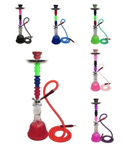 [INTREF0001733] ZEBRA RAINBOW 2 HOSE HOOKAH