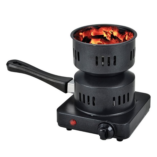 [INTREF0001750] ZEBRA SHISHANA CHARCOAL BURNER - WITH/HANDEK