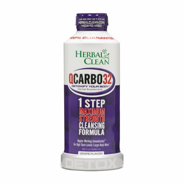 HERBAL CLEAN QCARBO 32FL OZ GRAPE