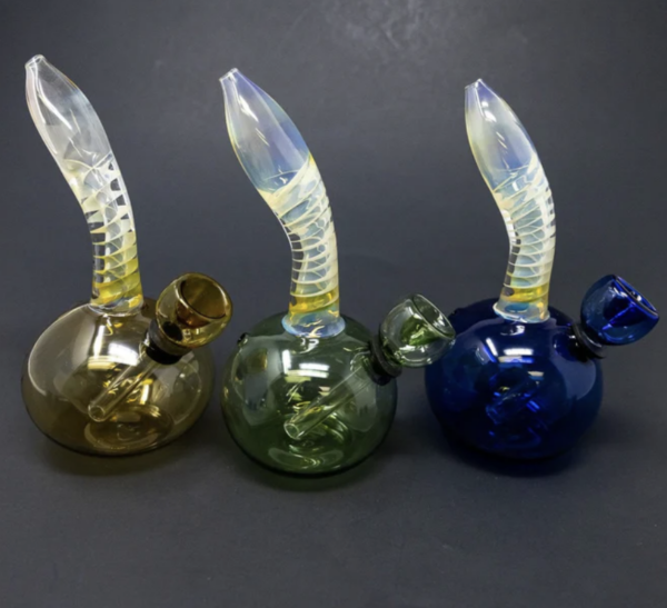 P-6" BALL MULTI COLOR WATER PIPE 8PCS /JAR