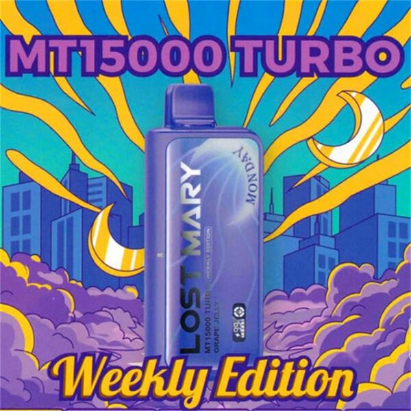 LOST MARY MT15000 TURBO WEEKLY EDITION 5% DISPOSABLE 5PCS - Image 2