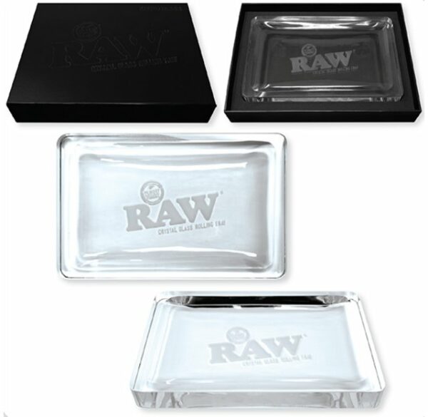 RAW TRAY CRYSTAL GLASS TRAY