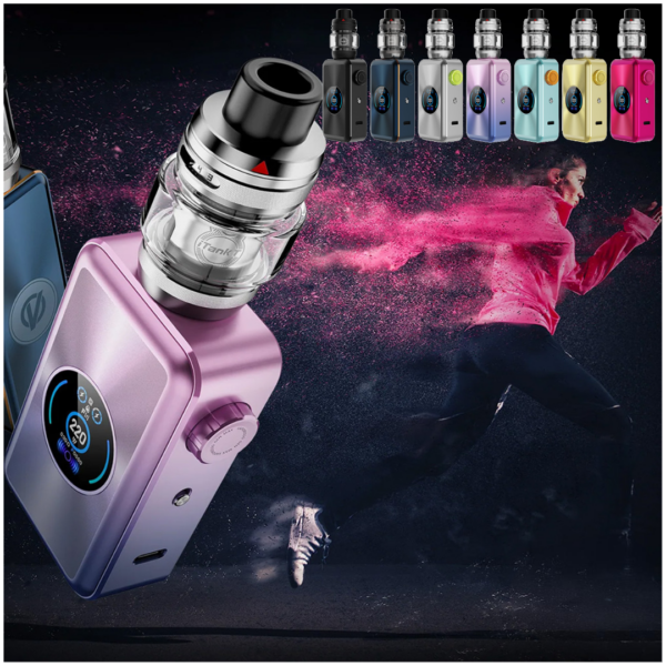 VAPORESSO GEN MAX 220W DUAL 18650 STARTER KIT WITH 6ML I TANK T